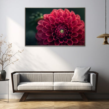 Large Flower Canvas